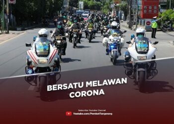 Penyemprotan Di Kota Tangerang Menangkal Penyebaran Corona