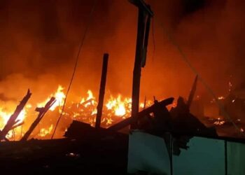 Lupa Matikan Kompor, Rumah di Cibodas Hangus Terbakar