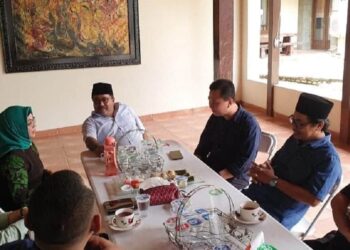 Tiga Bacalon Wali Kota Tangsel Sowan ke Rano Karno