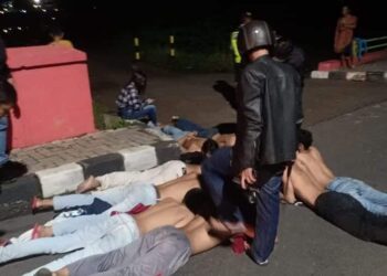 Terlibat Tawuran di Jembatan Merah Kota Tangerang, 3 Pemuda Ditangkap