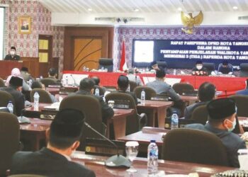 APBD Perubahan Kota Tangerang Turun 1,43 Triliun