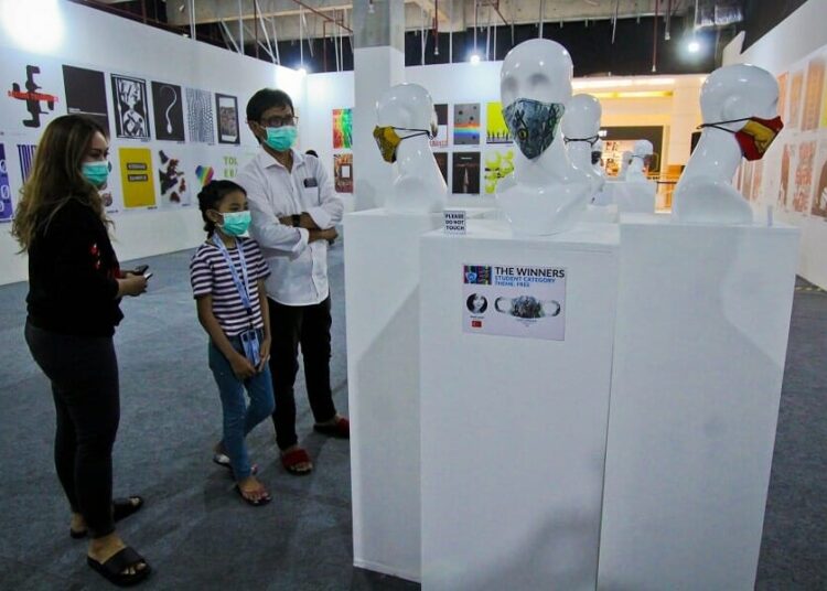 Pameran Desain Masker Internasional di Tangerang
