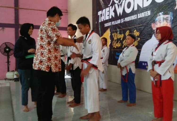 Kabupaten Tangerang Dominasi Medali Kejuaraan Taekwondo