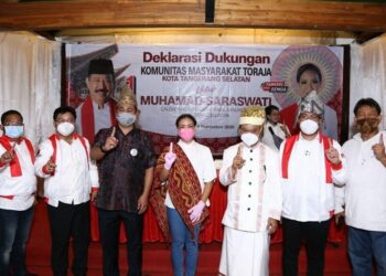 Komunitas Maluku dan Toraja Dukung Muhamad-Saraswati