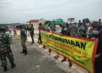 Pembongkaran Posko Kampung Baru Kota Tangerang Dianggap Sah