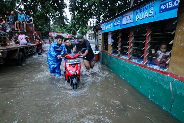 Banjir di Kawasan Manis, Kota Tangerang
