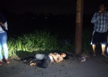 Tabrak Tiang Telepon di Sukadiri Tangerang, 2 Remaja Terkapar