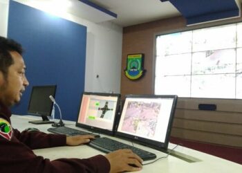 Pemkot Tangerang melalui Dishub Kendalikan Lalu Lintas dari CCTV