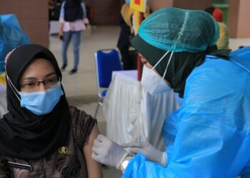 Tiga Bulan Vaksinasi, Kota Tangerang Lebihi Capaian Nasional