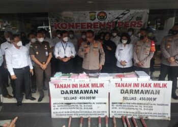 Mafia Tanah Dalang Sengketa Lahan Pinang, Polisi Tangkap Dua Tersangka, Satu Orang Buron