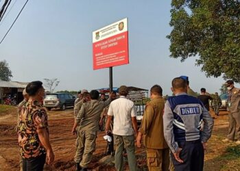Satpol PP Kabupaten Tangerang Kembali Ditutup Galian Tanah di Bantar Panjang