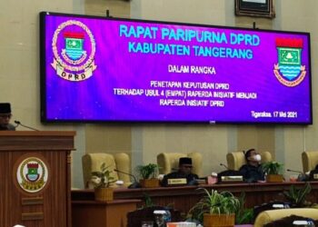 DPRD Kabupaten Tangerang Usulkan 4 Raperda Inisiatif