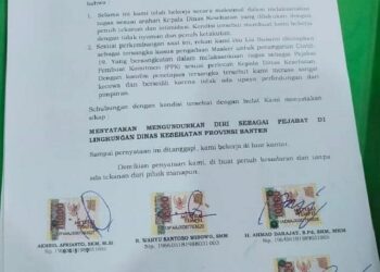 Kecewa Rekan Tak Dibela pada Kasus Masker, 20 Pejabat Dinkes Banten Mundur