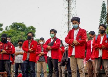 Mahasiswa Kota Tangerang Gelar Salat Gaib
