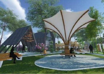 Taman Bambu di Cikokol Tangerang Ganti Konsep