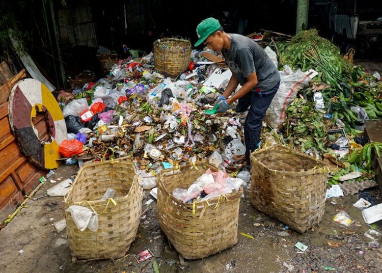 Melihat, Penguraian Sampah Organik di TPST Benua Hijau