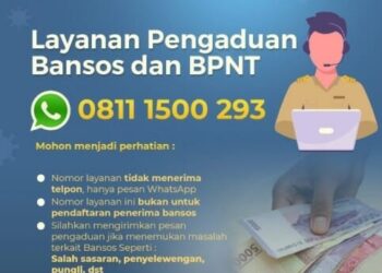 47 Laporan Pengaduan Bansos Masuk ke Hotline Pemkot Tangerang