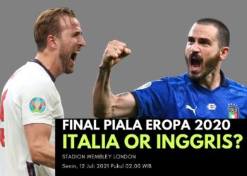Final Piala Eropa 2020, Anda Jagokan Siapa?