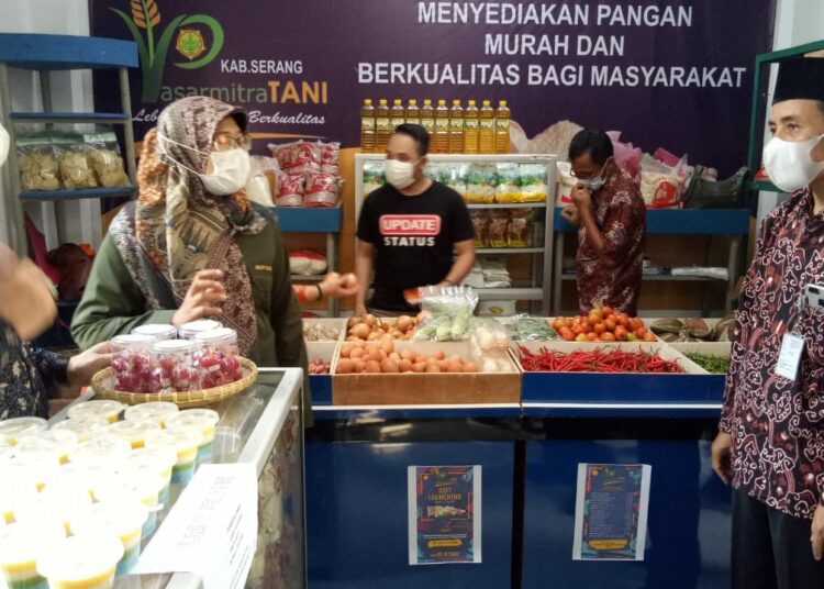 10 Komoditi Ini Dijual di Pasar Mitra Tani DKPP Kabupaten Serang