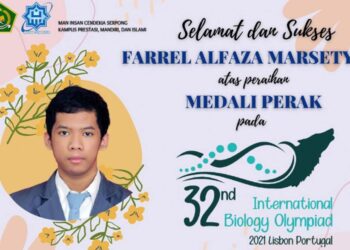 Lulusan MAN IC Serpong Raih Medali di International Biology Olympiad