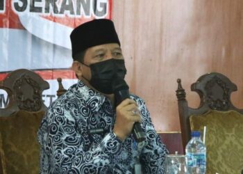 Tb. Entus Mahmud Sahiri, Sekda Kabupaten Serang. (ISTIMEWA)