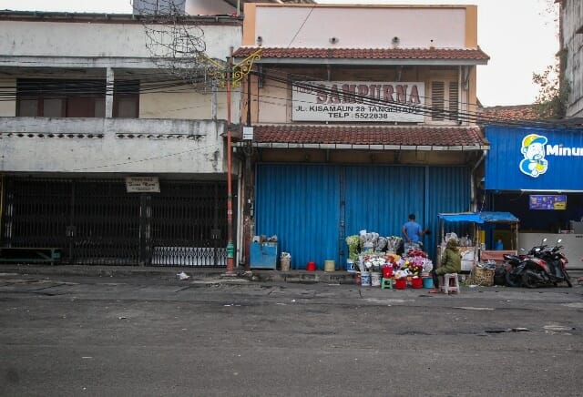 Dilarang Jualan, PKL Pasar Lama Tangerang Curhat Sudah Dikejar Penagih Utang