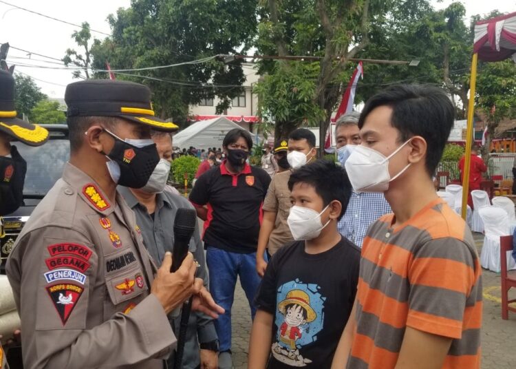 Kakak Beradik Jadi Yatim Piatu Akibat Covid-19, Jadi Anak Asuh Polres Metro Tangerang Kota