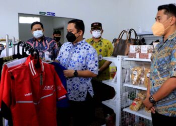 Resmikan Sentra Produk UMKM, Wali Kota Arief: Semangat Pasarkan Produk Lokal