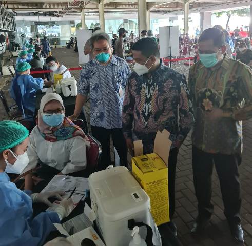 Ikut Percepat Target Herd Immunity, DPRD Banten Apresiasi Vaksinasi Covid-19 di Lippo Village