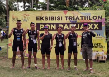 Masih Eksebisi, Triathlon Banten Raih 1 Medali Perak dan 2 Perunggu