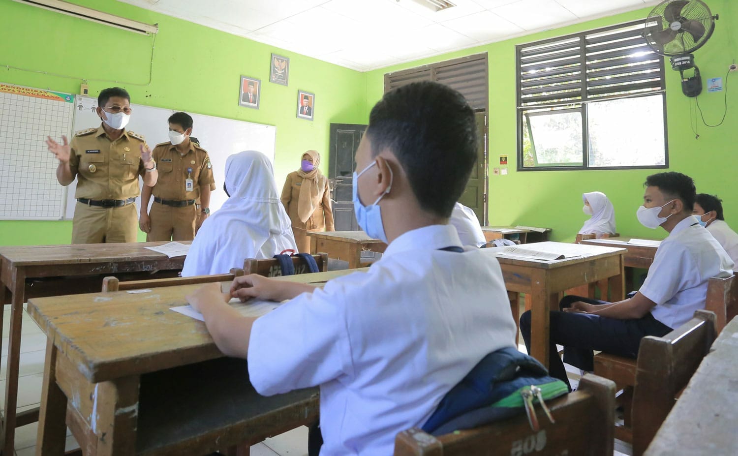 Hari Pertama PTM Kota Tangerang, Wali Kota Arief: 40 Sekolah Jadi Pilot Project