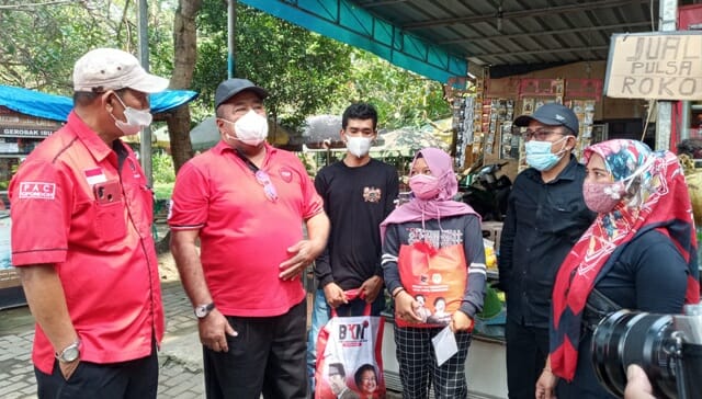 Bang Doel bersama Ketua DPRD Kota Tangerang Temui 'Puan Maharani' di Danau Cipondoh
