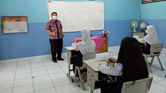 Mulai Besok, 100 SMP di Kota Tangerang Bisa Gelar PTM Terbatas