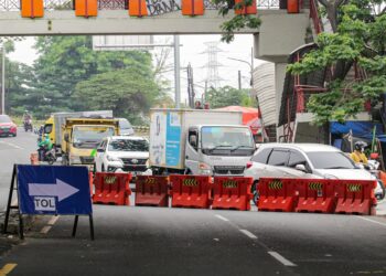 Potret Rekayasa Lalu lintas di Jalan Daan Mogot Tanah Tinggi