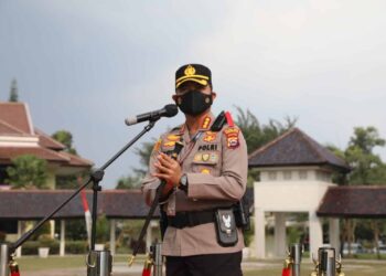 Kapolresta Tangerang Pimpin Apel Konsolidasi Operasi Aman Pilkades