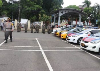 Polrestro Tangerang Kota Tilang 387 Kendaraan Dalam Operasi Zebra 2021