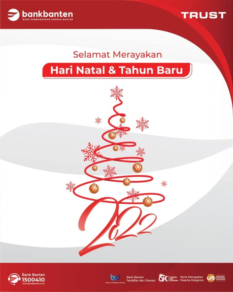 Bank Banten Selamat Merayakan Hari Natal & Tahun Baru