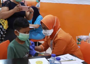 78.255 Anak Usia 6-11 Tahun di Kabupaten Tangerang Telah Divaksin Covid-19