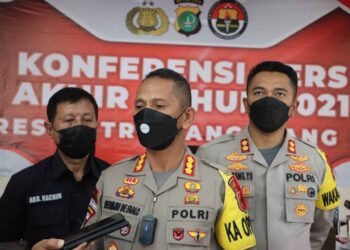 Catatan Kriminal di 2021, Kasus Narkoba Masih Tinggi di Tangerang