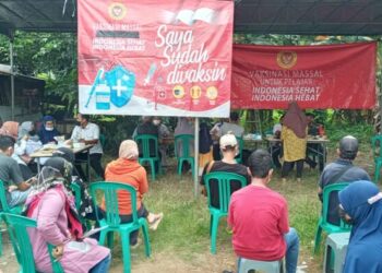 BIN Daerah Banten Sisir Vaksinasi Hingga ke Pemukiman di Kota Tangerang