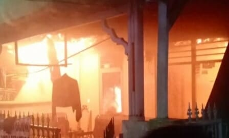 Dalam Semalam, 3 Rumah 1 Warung Terbakar di Kota Tangerang