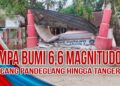 Video Gempa Magnitudo 6,6 Guncang Pandeglang, Puluhan Rumah Rusak