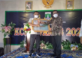PWI Kabupaten Tangerang Dapat KCD Awards 2021 Kategori Mitra Kerja Terbaik