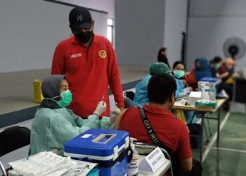 BIN Daerah Banten Gelar Vaksinasi di Karawaci, Ada Dosis 1,2 dan 3