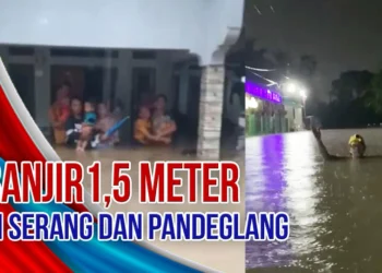 Video Banjir Rendam Sejumlah Wilayah di Serang dan Pandeglang