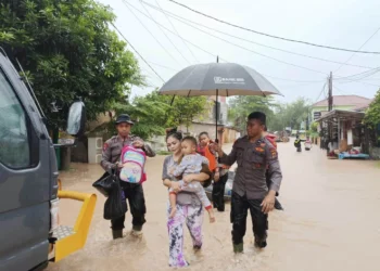 Polda Banten Update Data Banjir, 3.960 Rumah Tergenang dan 700 Orang Mengungsi