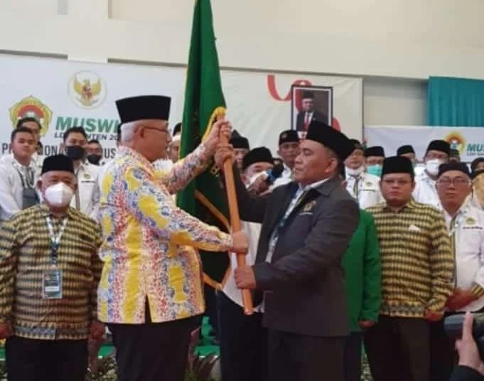 Prosesi pelantikan Ketua DPW LDII Provinsi Banten. (ISTIMEWA)