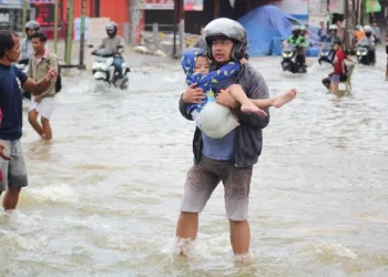 Banjir di Kota Tangerang Surut, Waspada Potensi Hujan Lebat Disertai Petir