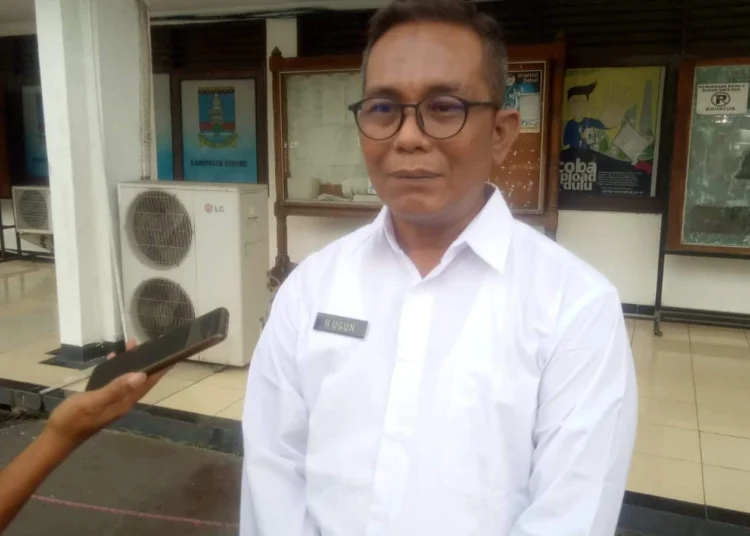 Kepala Bidang (Kabid) Binapenta Disnakertrans Kabupaten Serang, Ugun Gurmilang. (ISTIMEWA)