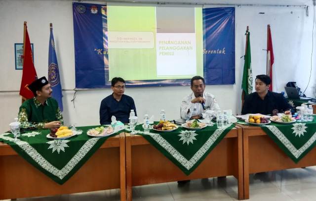 Gandeng Bawaslu Kota Tangerang, FH UMT Bahas Kualifikasi Tindak Pidana Pemilu 2024